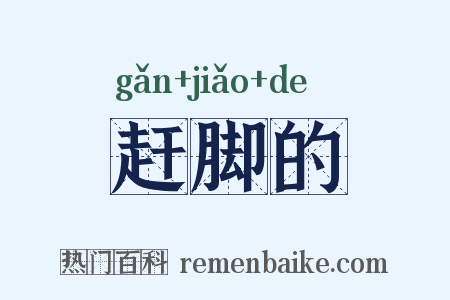 赶脚的是什么意思的图片